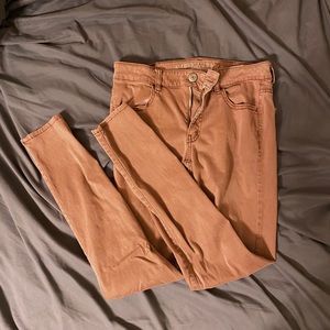 American Eagle salmon jegging